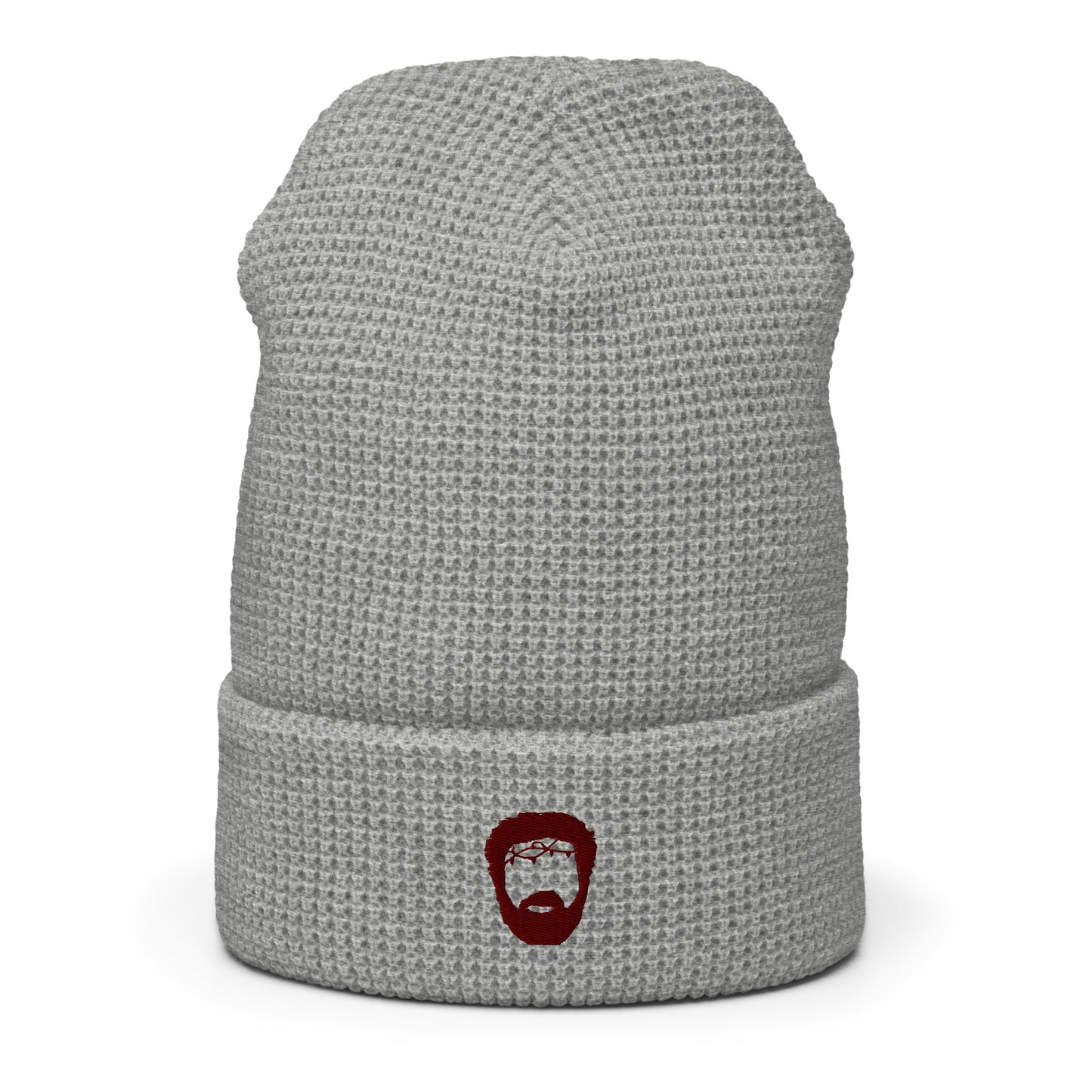 Waffle beanie with Dark Icon