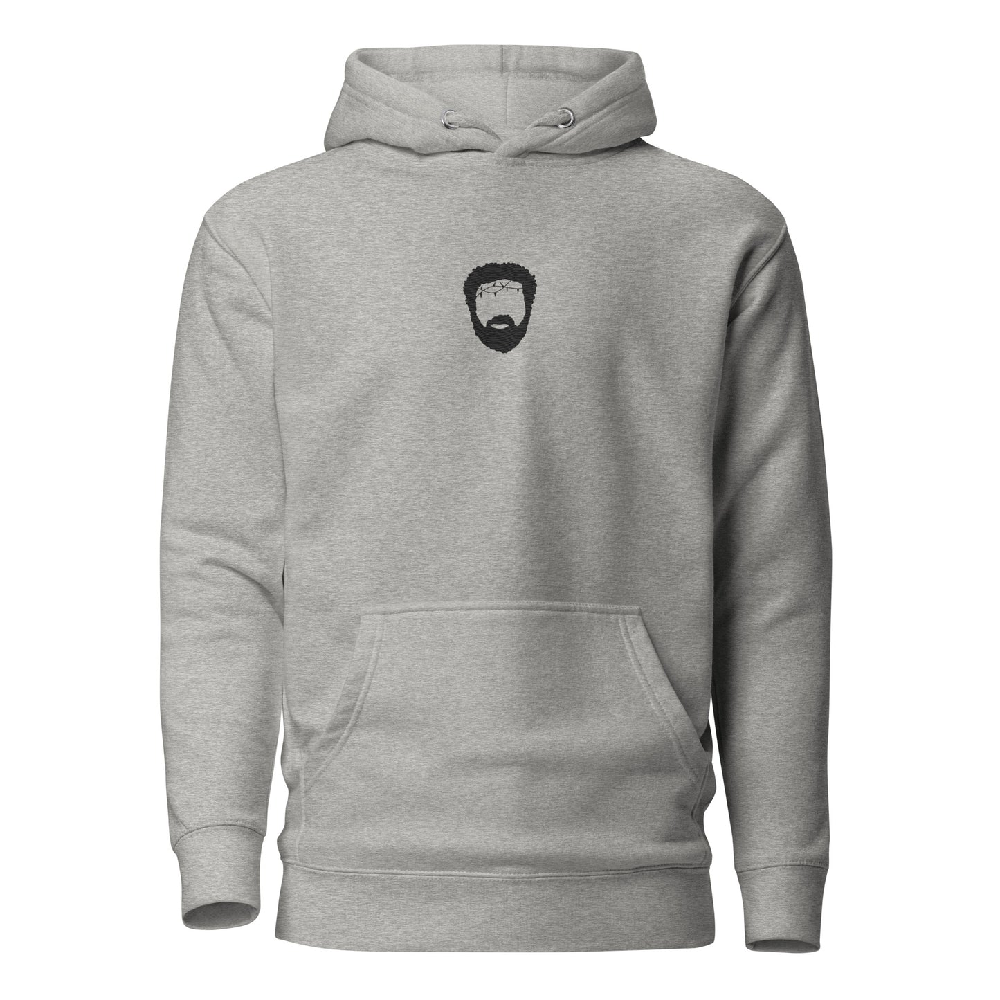 Unisex Hoodie with Black Icon