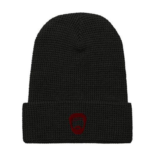 Waffle beanie with Dark Icon