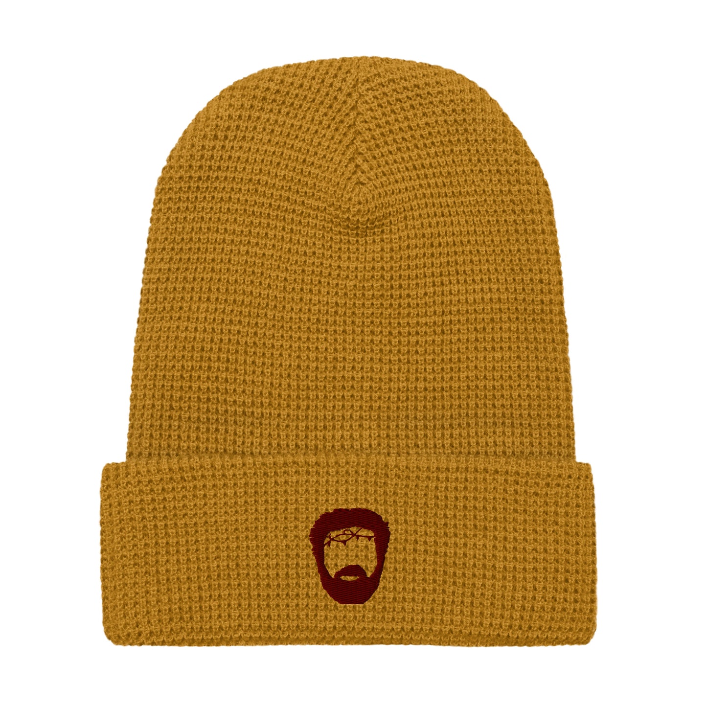 Waffle beanie with Dark Icon