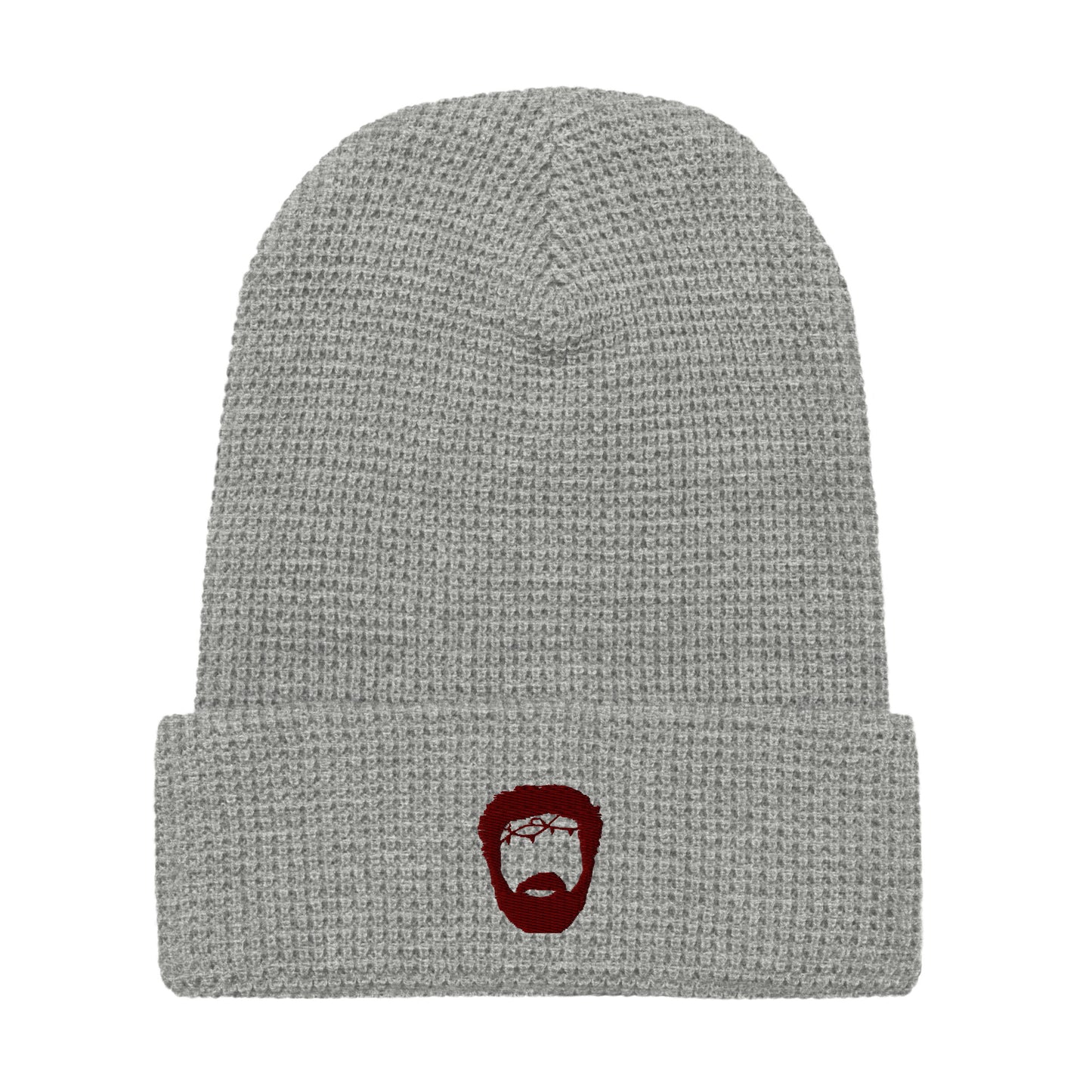 Waffle beanie with Dark Icon