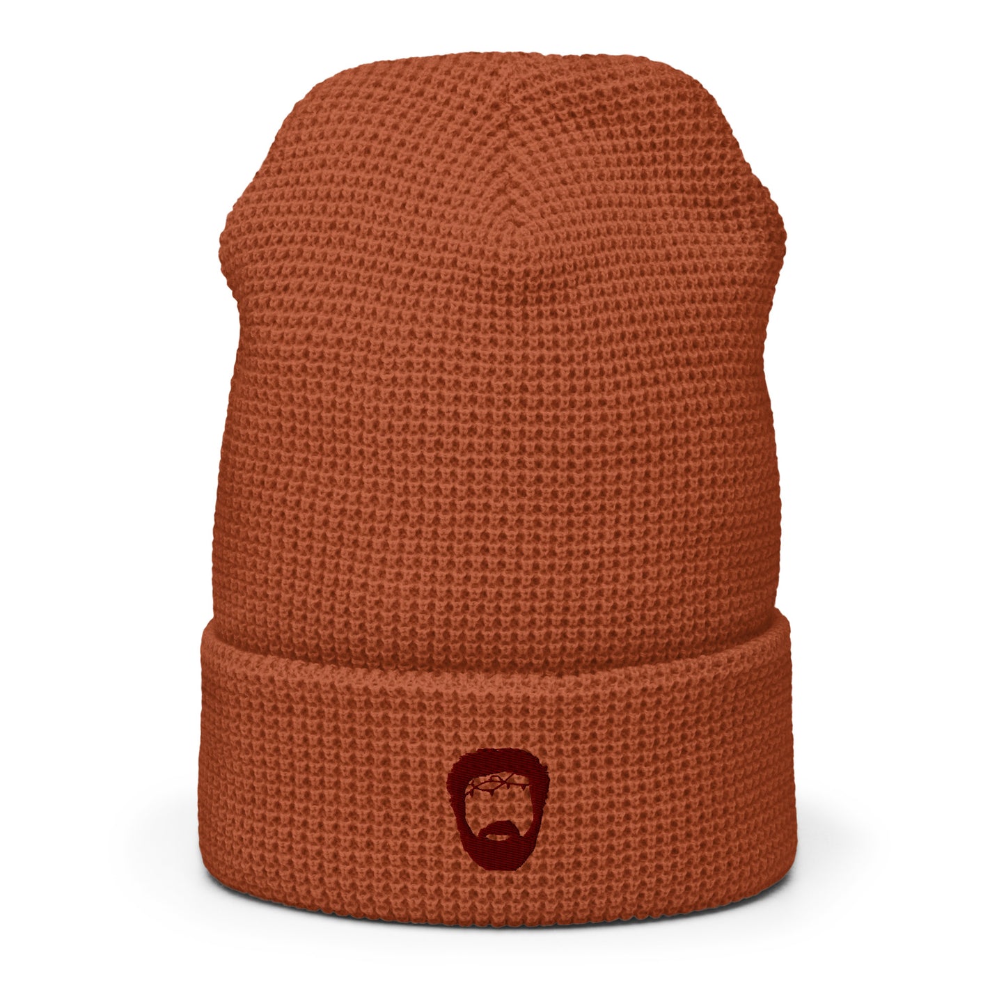 Waffle beanie with Dark Icon