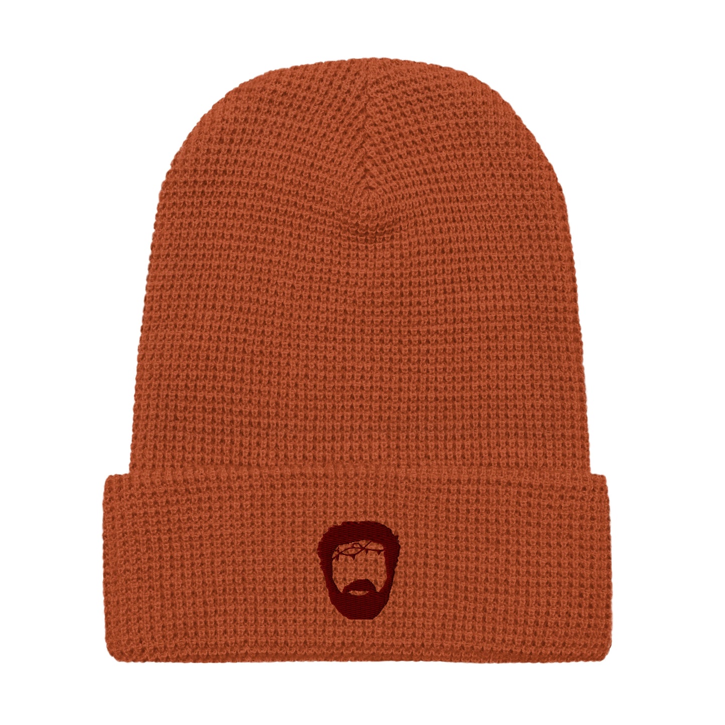 Waffle beanie with Dark Icon